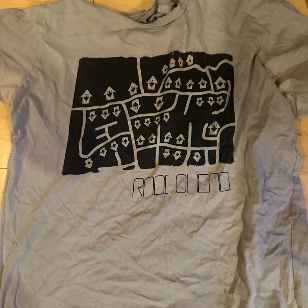 Radiohead t shirt, adult medium